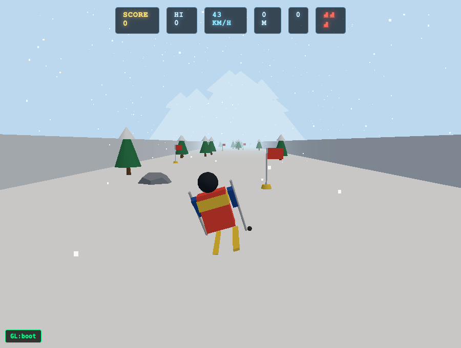 Alpine Rush in-game screenshot